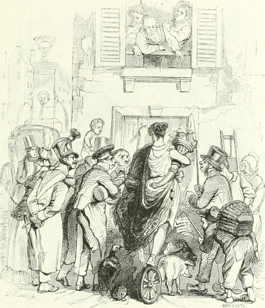 An illustration from Gravures, 1880, leaf 119