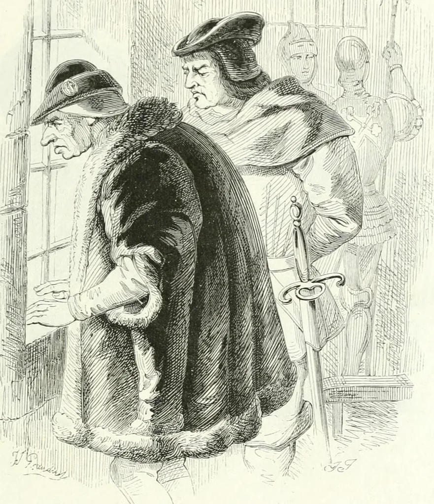 An illustration from Gravures, 1880, leaf 121