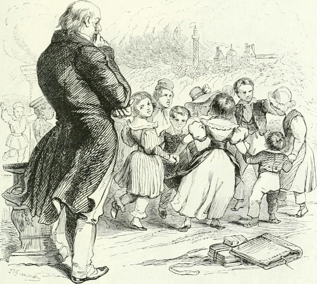 An illustration from Gravures, 1880, leaf 123