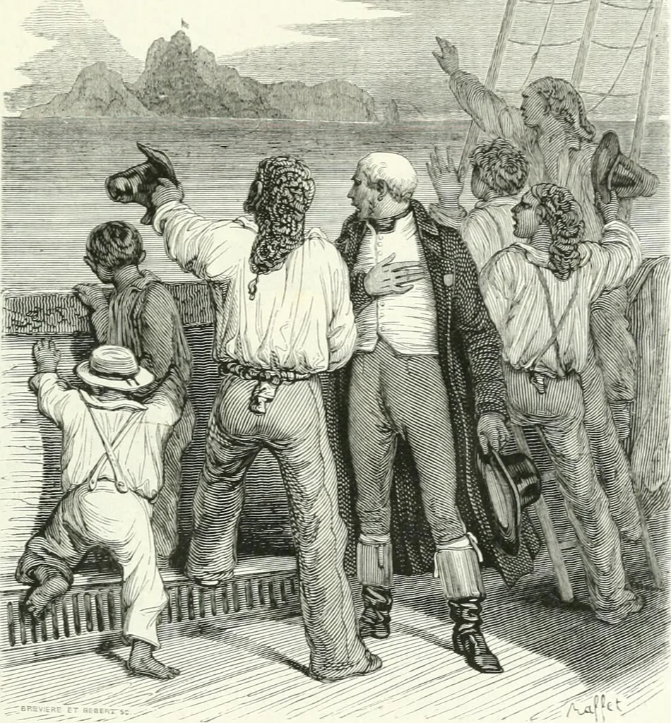 An illustration from Gravures, 1880, leaf 125