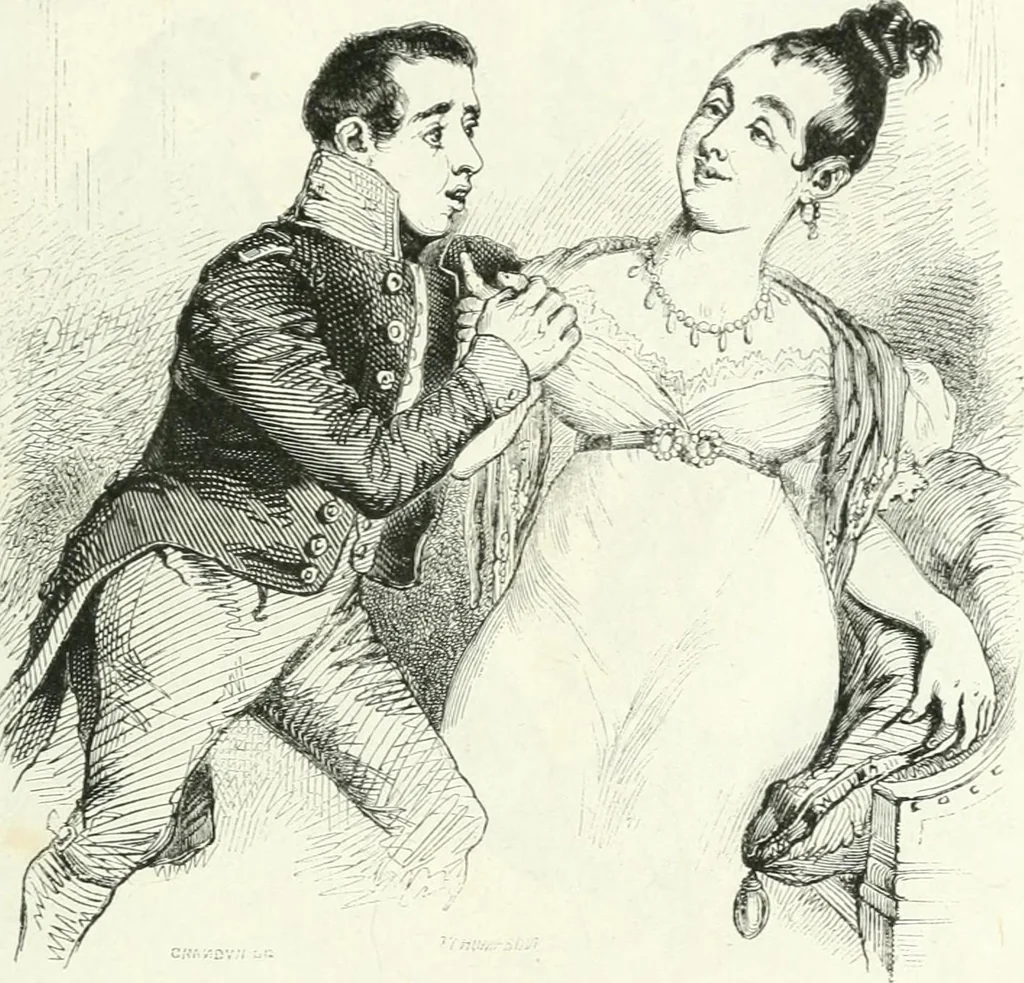 An illustration from Gravures, 1880, leaf 13