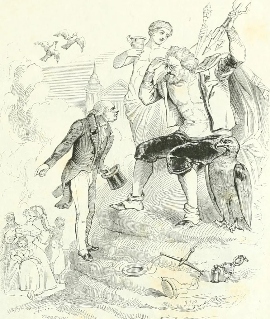 An illustration from Gravures, 1880, leaf 143