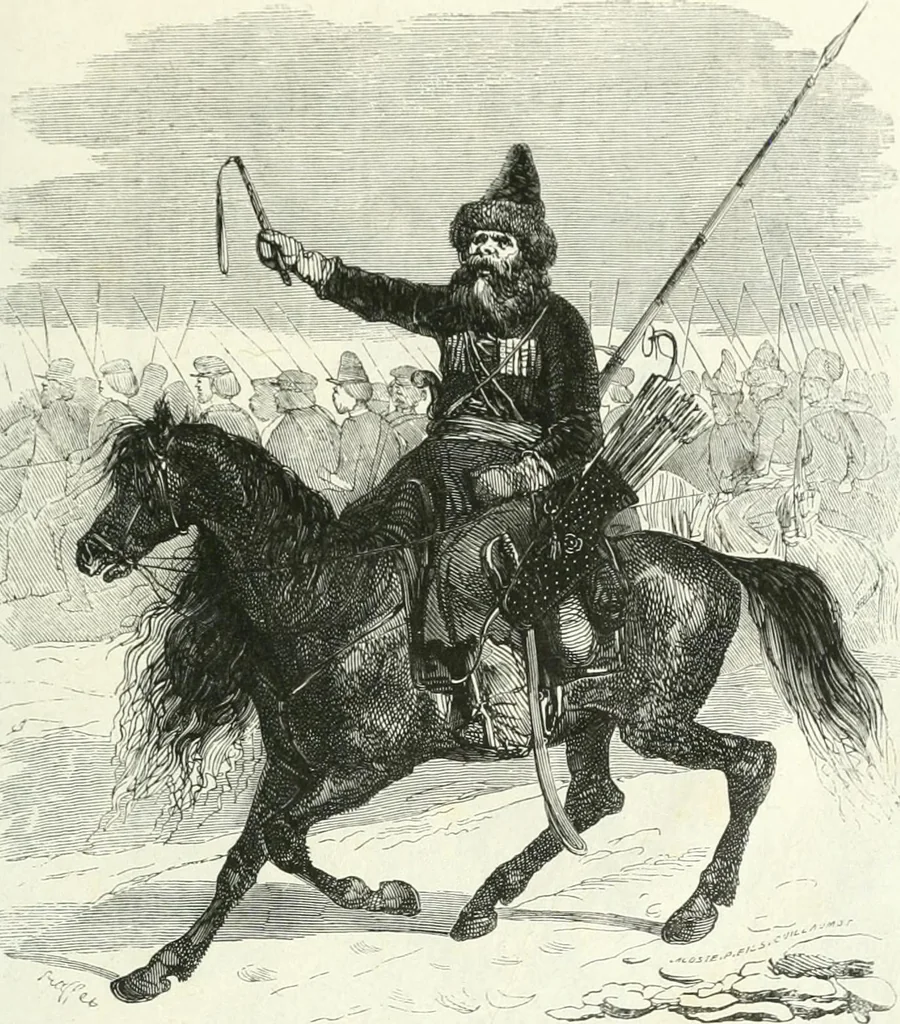 An illustration from Gravures, 1880, leaf 147