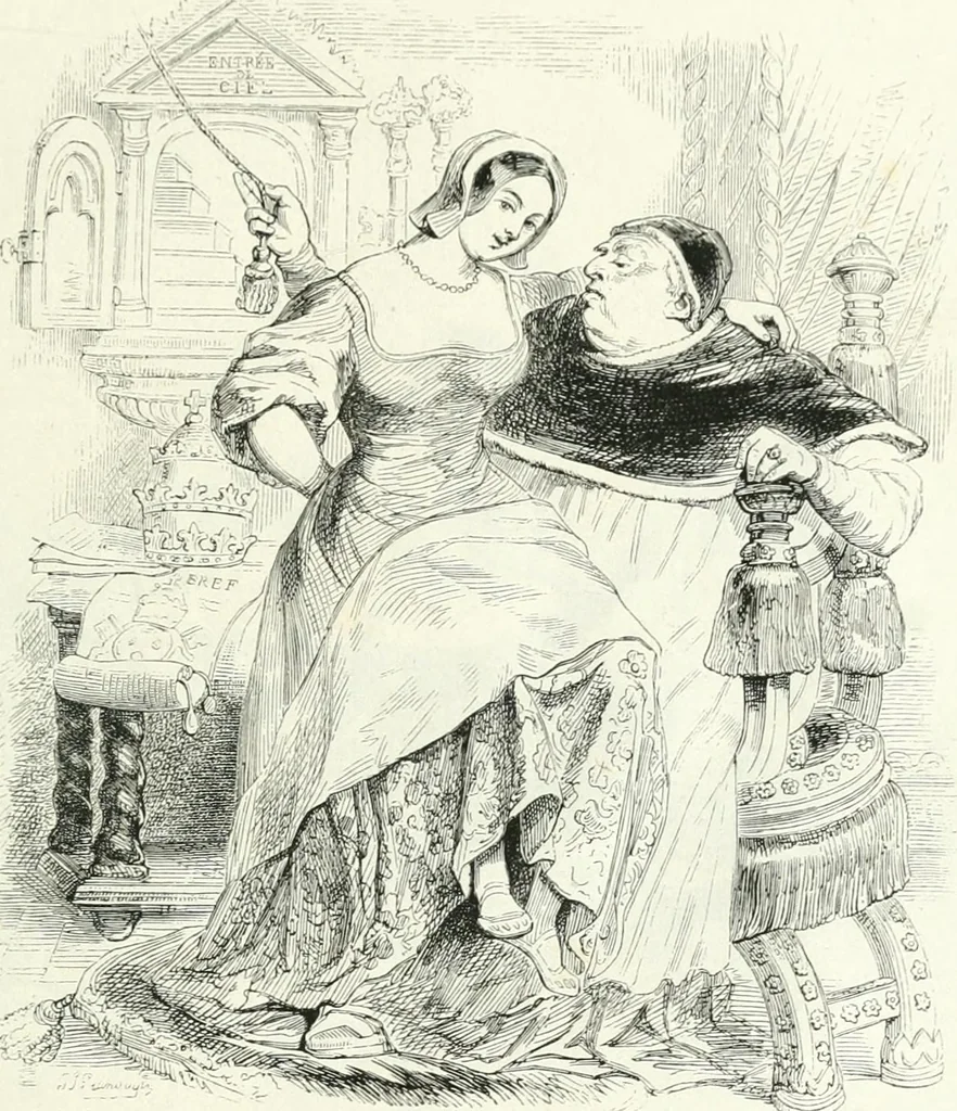 An illustration from Gravures, 1880, leaf 149