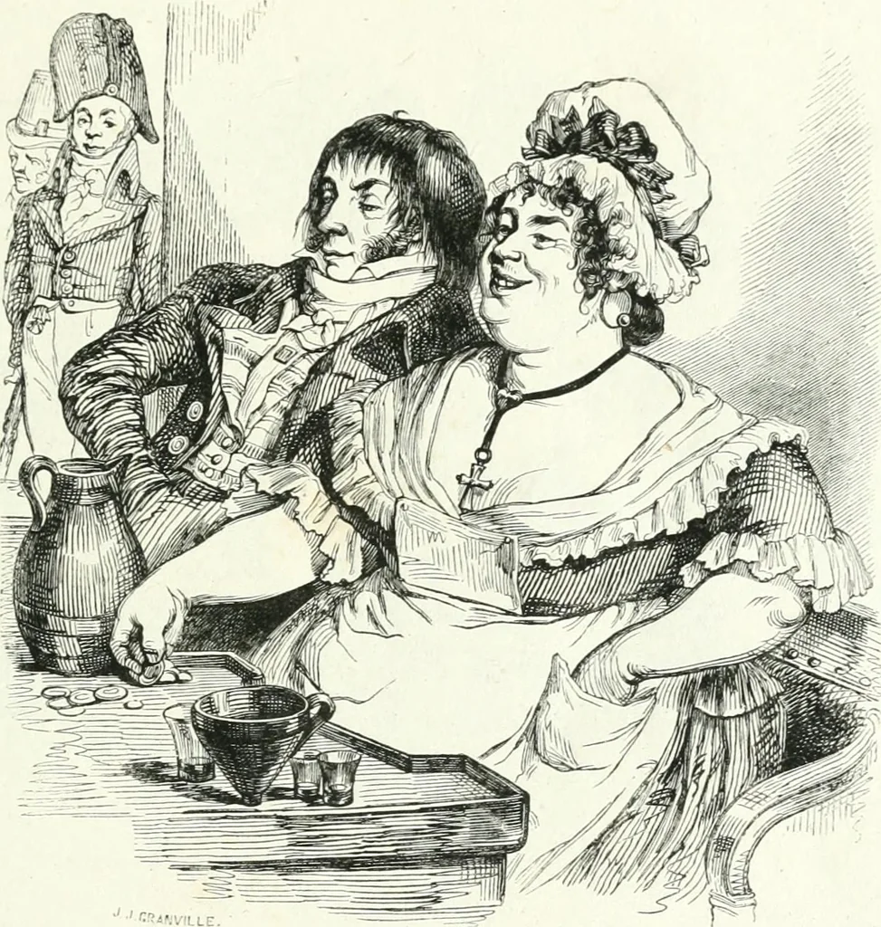 An illustration from Gravures, 1880, leaf 17