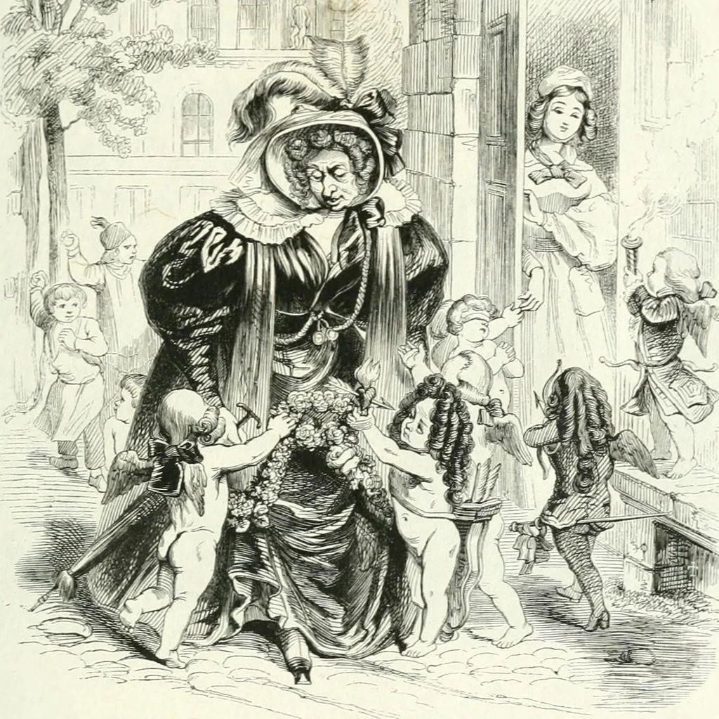An illustration from Gravures, 1880, leaf 173