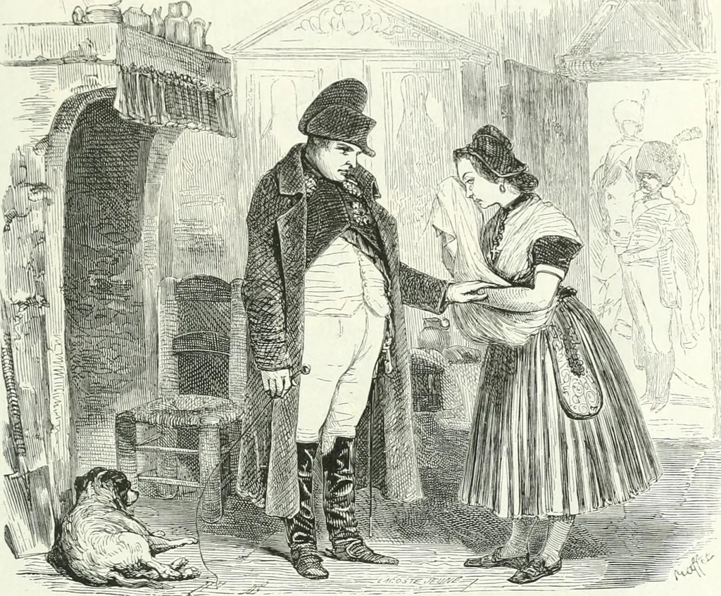 An illustration from Gravures, 1880, leaf 187