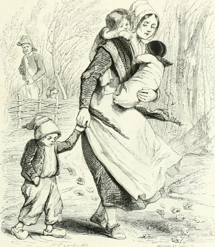 An illustration from Gravures, 1880, leaf 191
