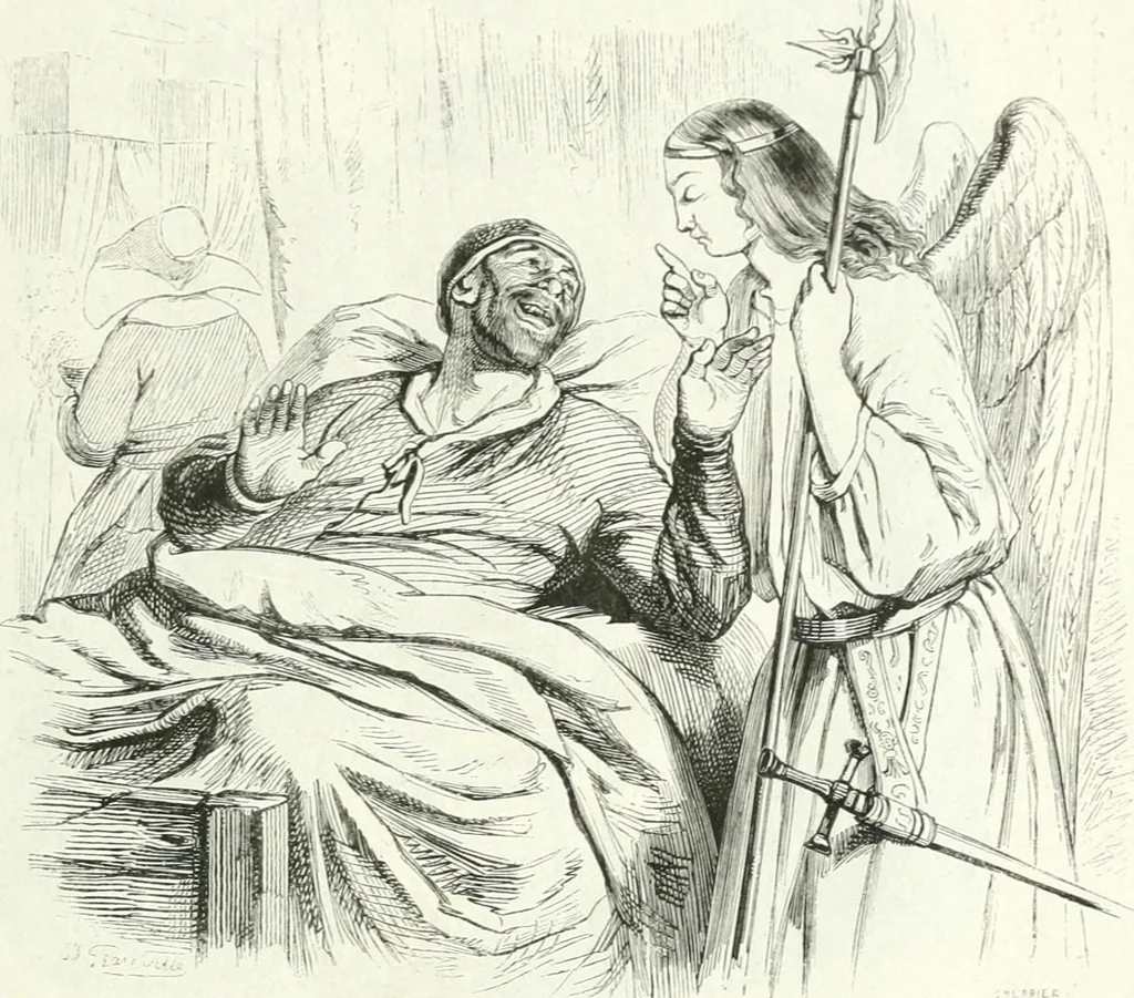An illustration from Gravures, 1880, leaf 193