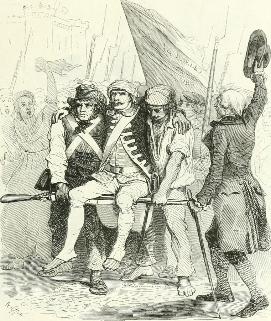 An illustration from Gravures, 1880, leaf 197