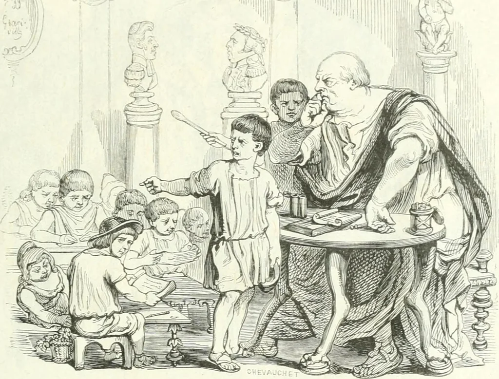 An illustration from Gravures, 1880, leaf 205