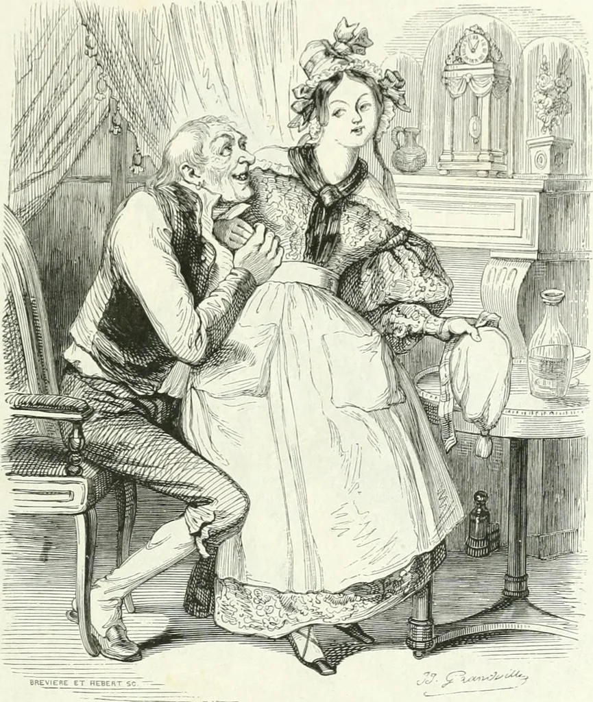 An illustration from Gravures, 1880, leaf 21