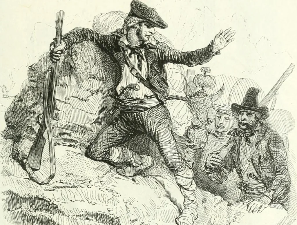 An illustration from Gravures, 1880, leaf 215