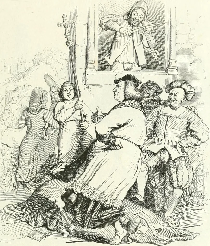 An illustration from Gravures, 1880, leaf 229