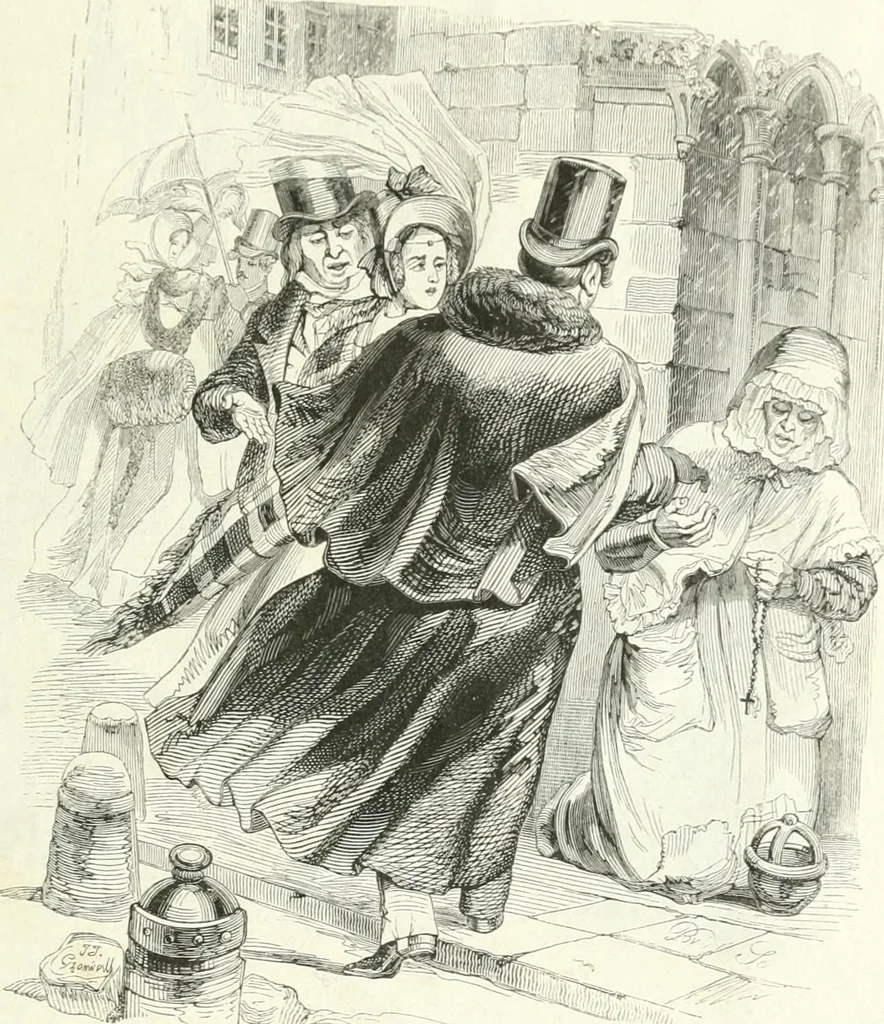 An illustration from Gravures, 1880, leaf 235