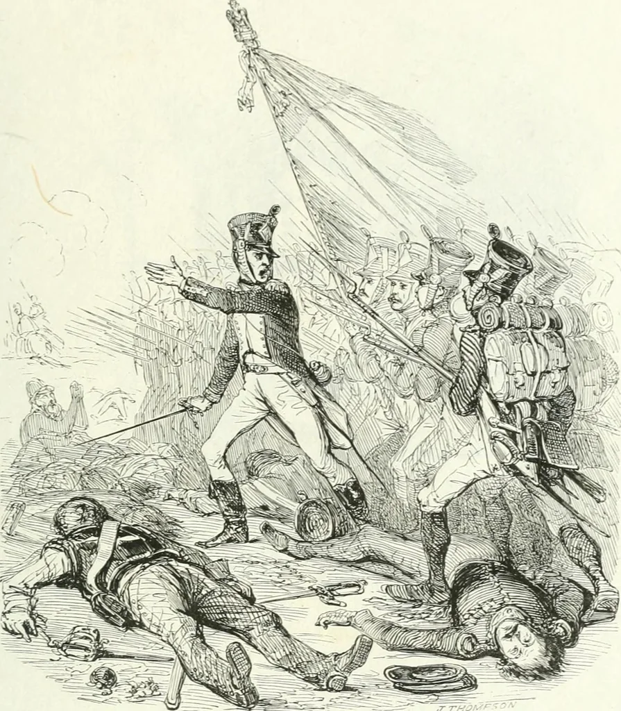 An illustration from Gravures, 1880, leaf 25