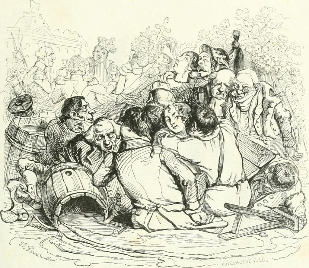An illustration from Gravures, 1880, leaf 31