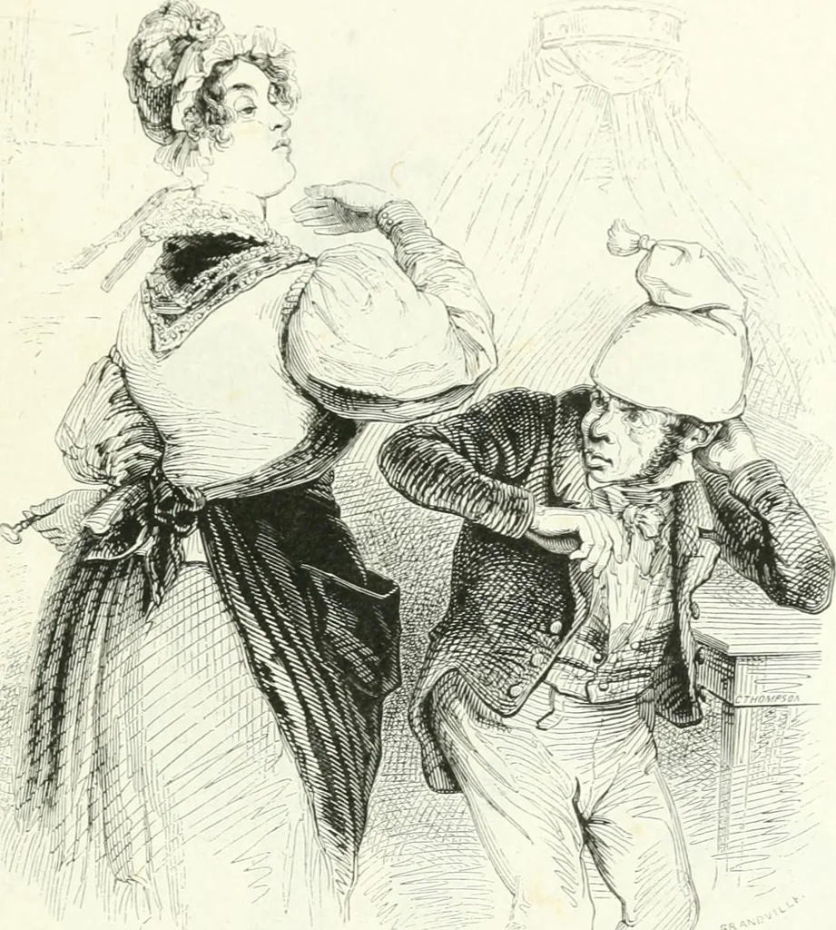 An illustration from Gravures, 1880, leaf 37