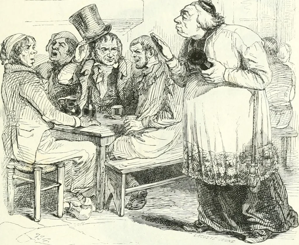 An illustration from Gravures, 1880, leaf 43