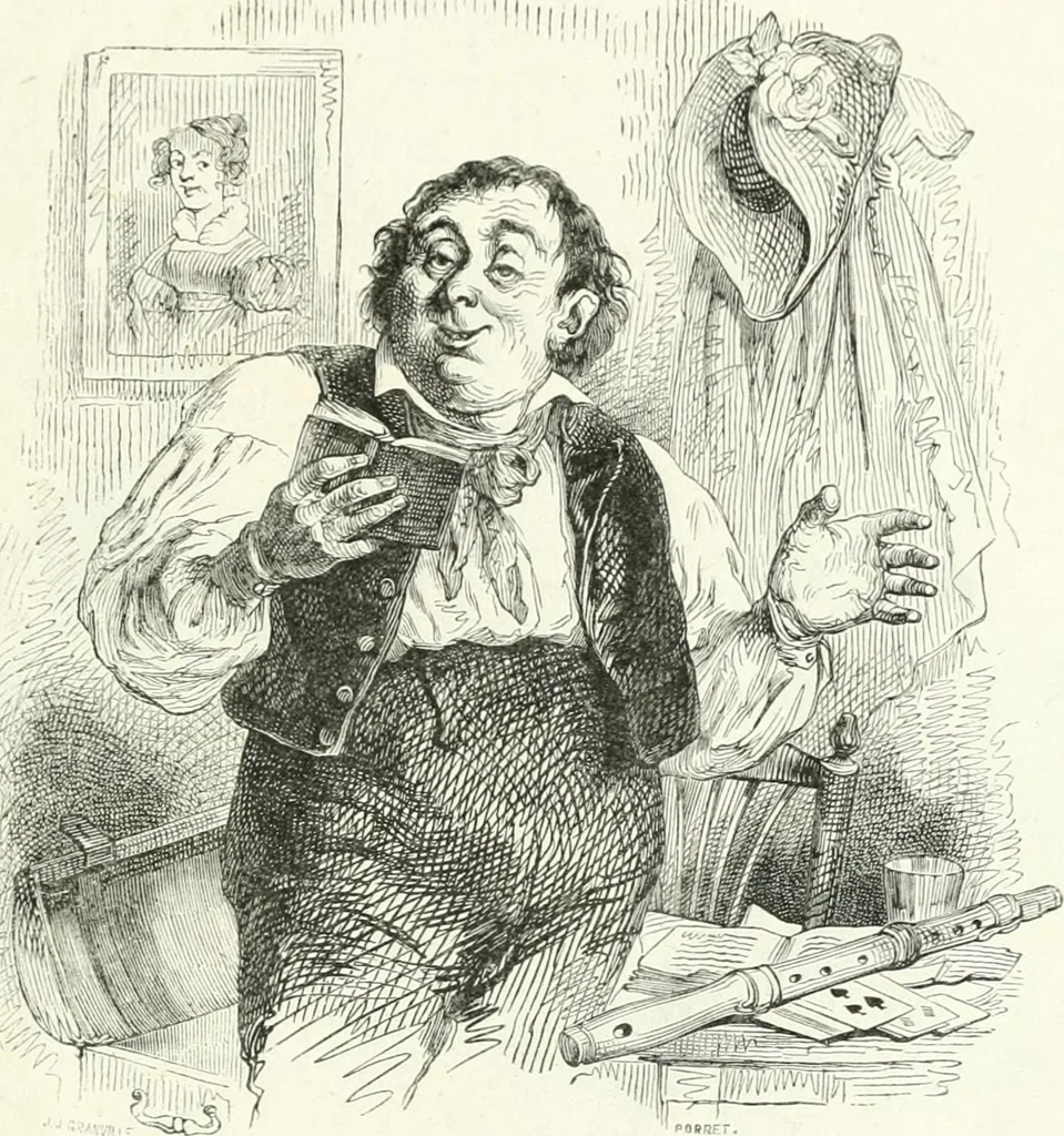 An illustration from Gravures, 1880, leaf 5