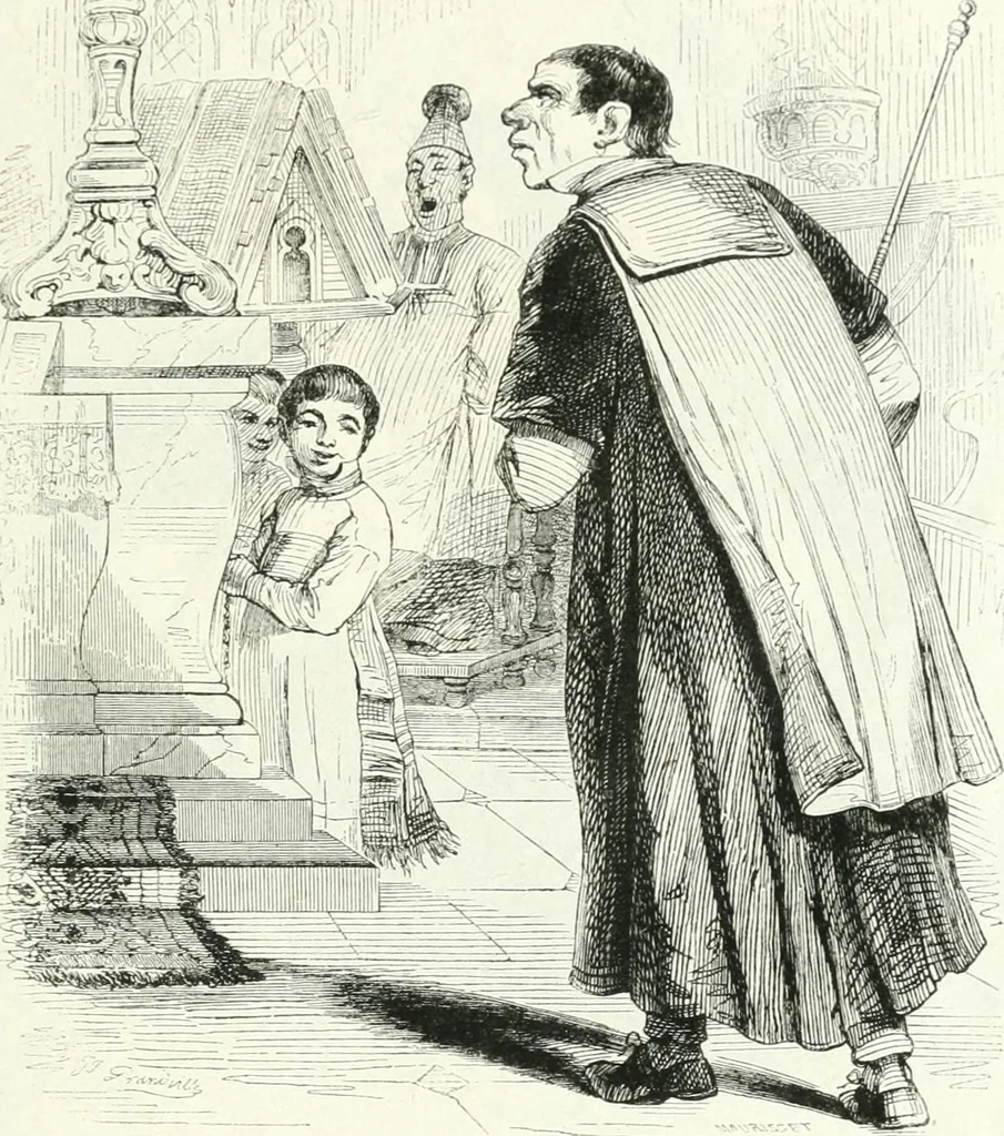 An illustration from Gravures, 1880, leaf 53