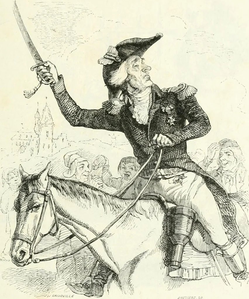 An illustration from Gravures, 1880, leaf 65