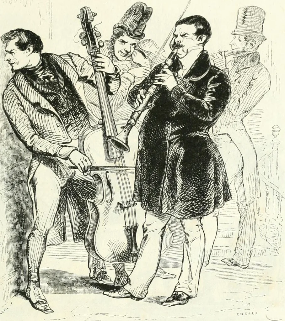 An illustration from Gravures, 1880, leaf 73