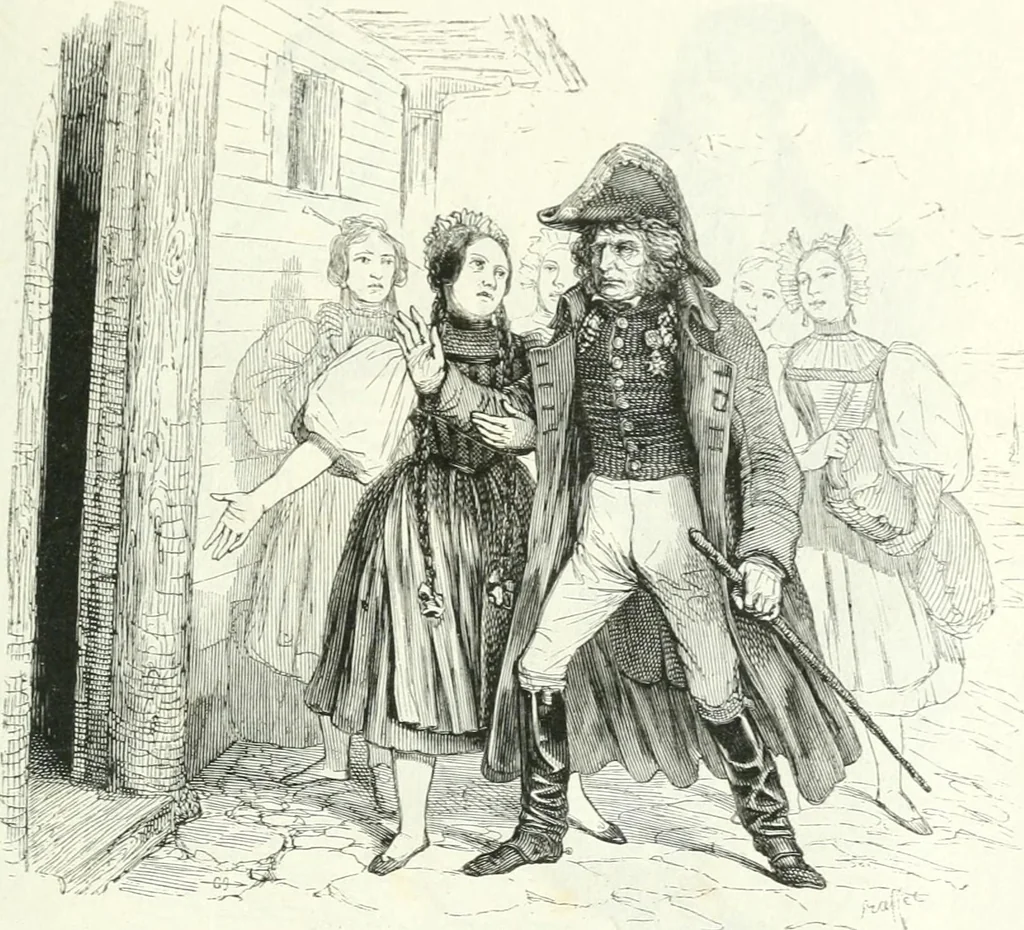 An illustration from Gravures, 1880, leaf 81