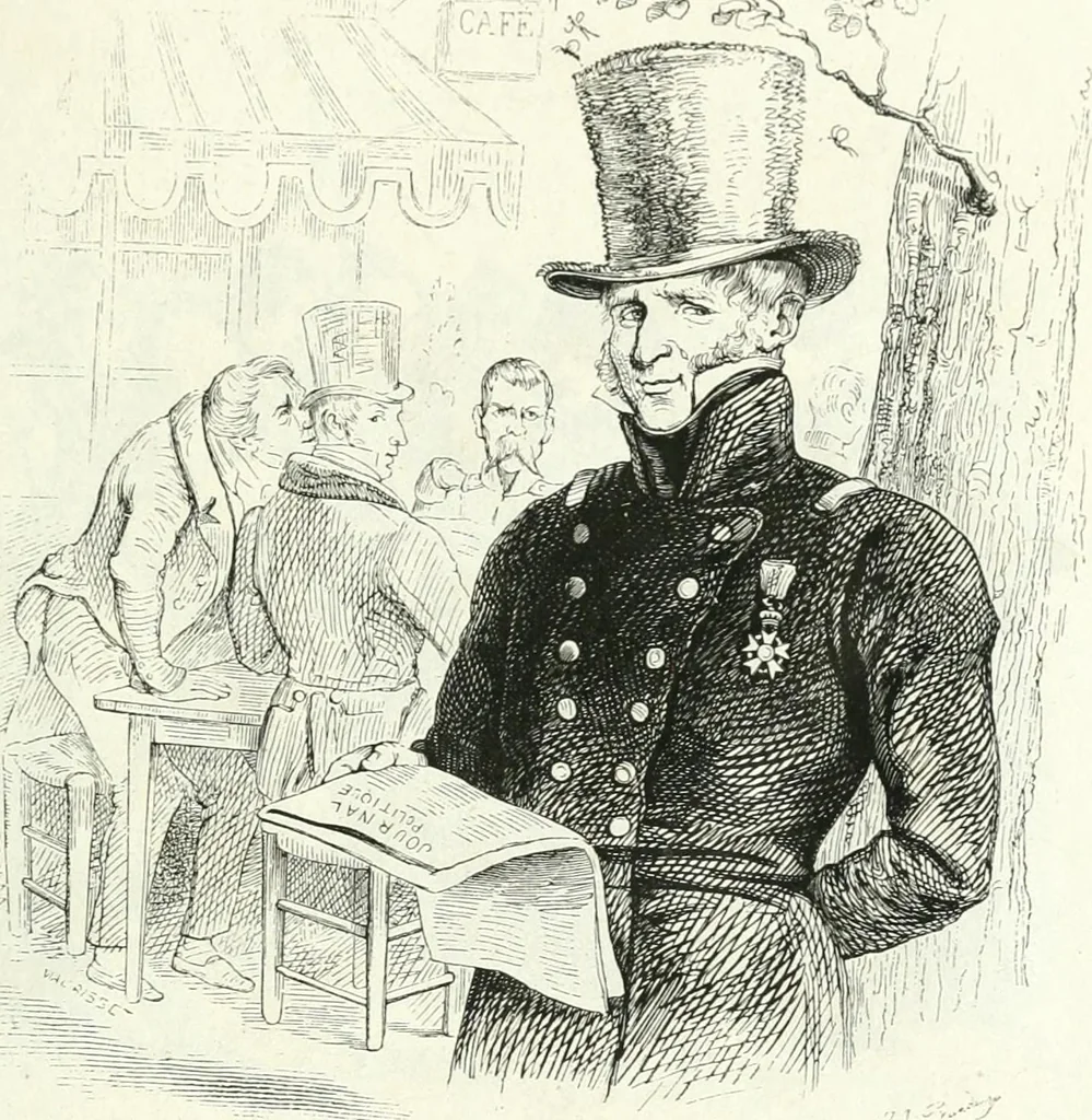 An illustration from Gravures, 1880, leaf 85