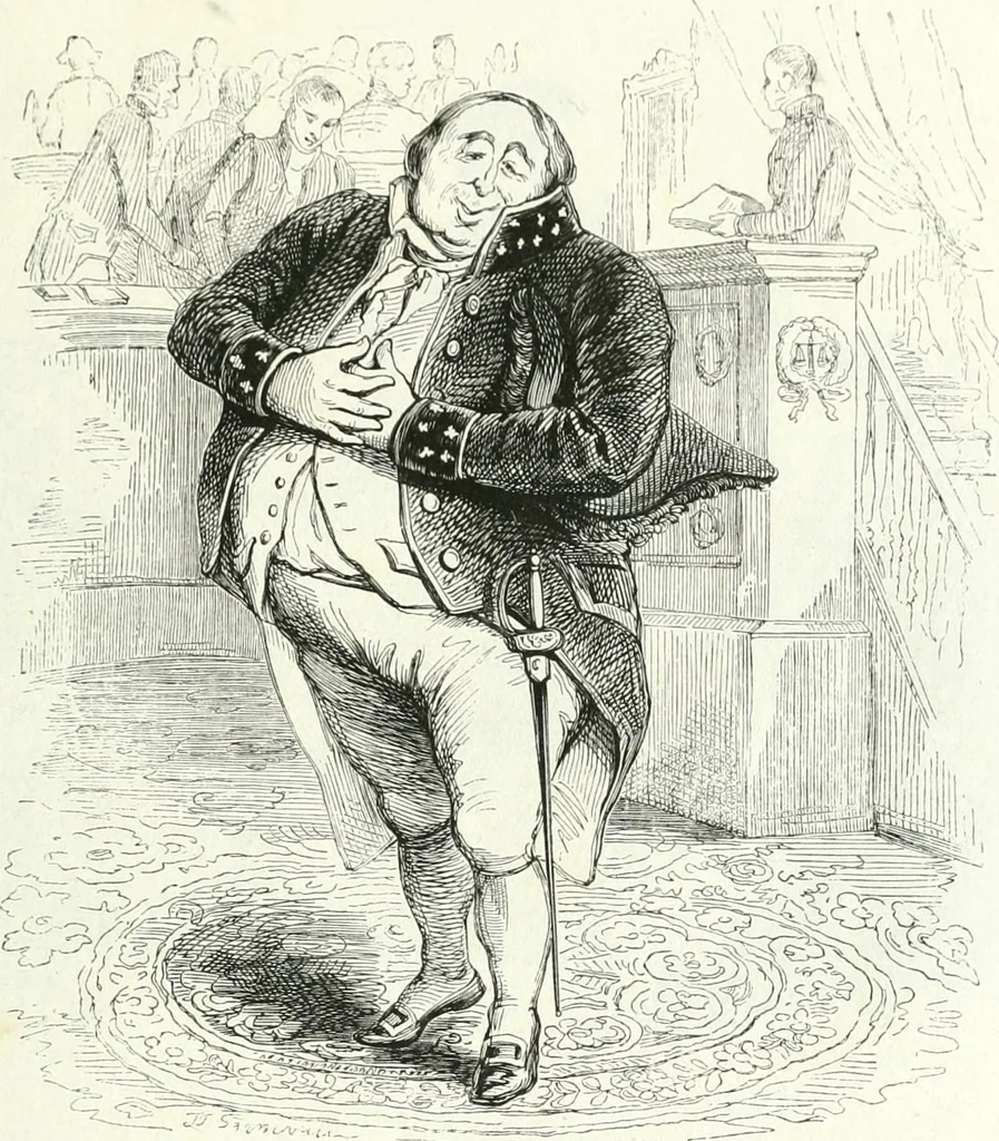 An illustration from Gravures, 1880, leaf 95