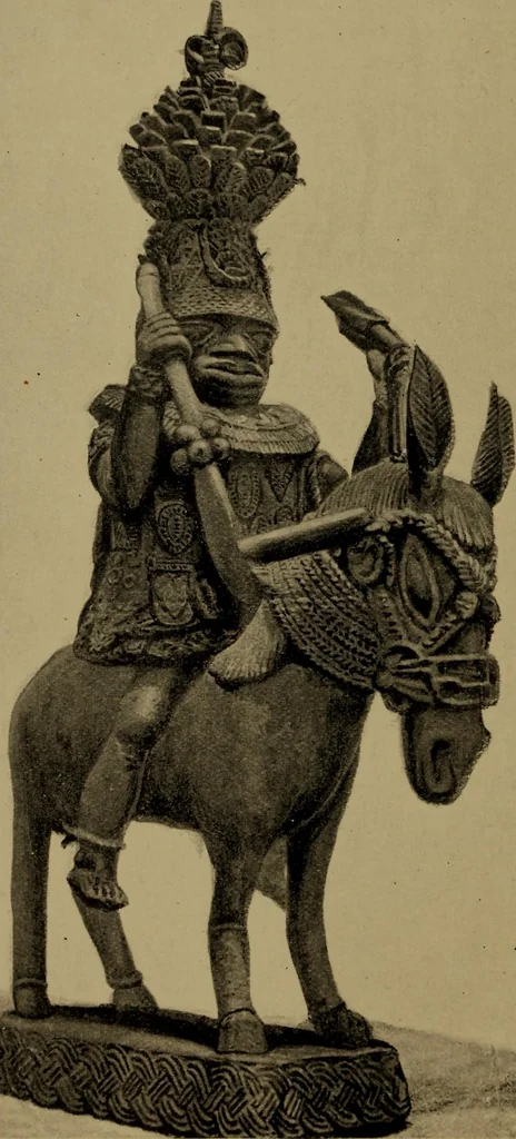 An illustration from Great Benin; its customs, art and horrors, 1903, leaf 120