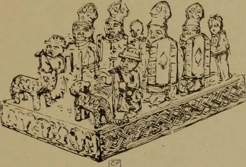 An illustration from Great Benin; its customs, art and horrors, 1903, leaf 123