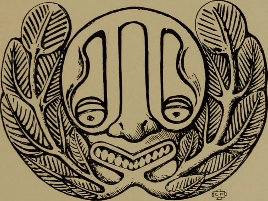 An illustration from Great Benin; its customs, art and horrors, 1903, leaf 127