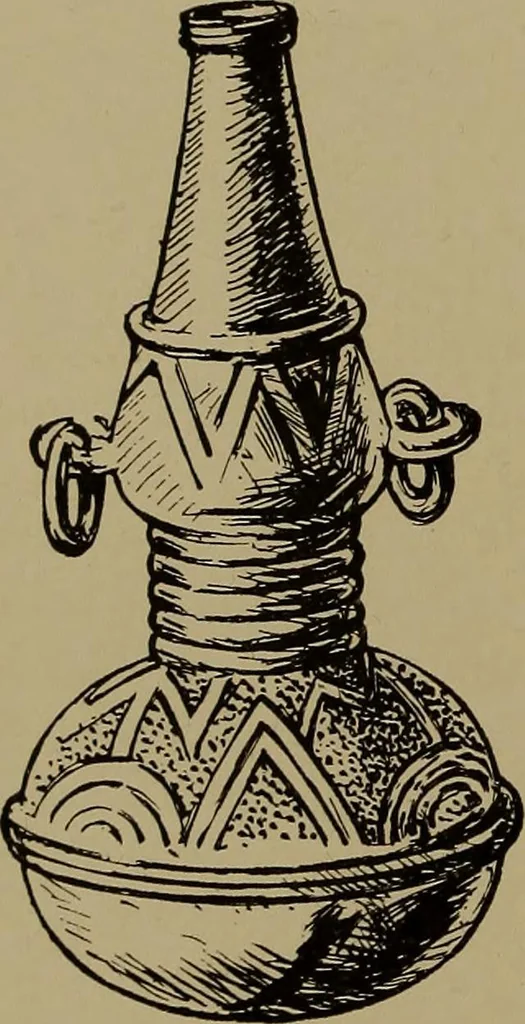 An illustration from Great Benin; its customs, art and horrors, 1903, leaf 140