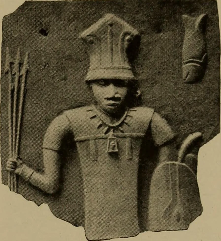 An illustration from Great Benin; its customs, art and horrors, 1903, leaf 141