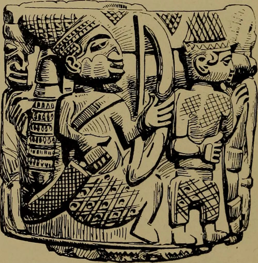 An illustration from Great Benin; its customs, art and horrors, 1903, leaf 142