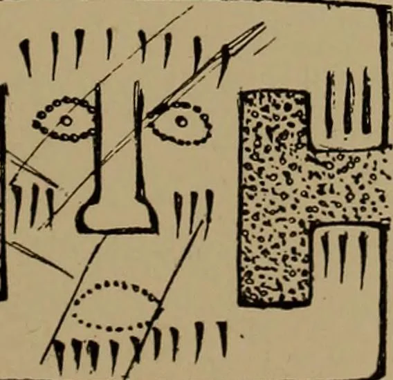 An illustration from Great Benin; its customs, art and horrors, 1903, leaf 143