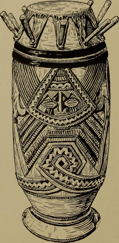 An illustration from Great Benin; its customs, art and horrors, 1903, leaf 166