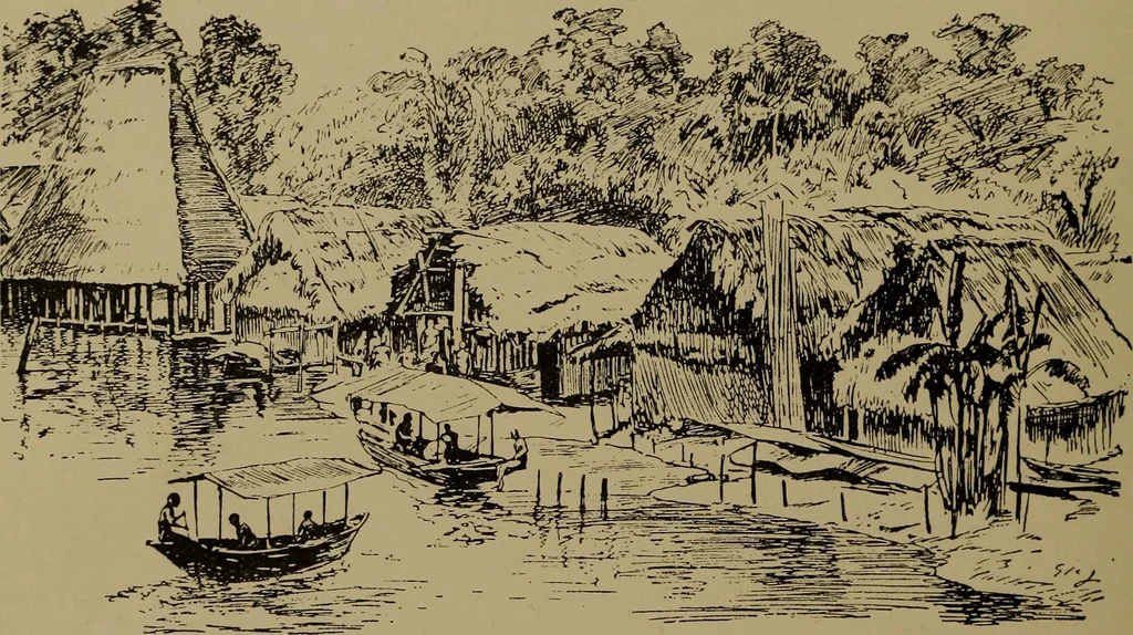 An illustration from Great Benin; its customs, art and horrors, 1903, leaf 204