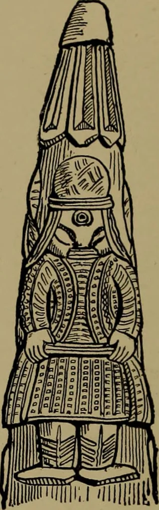 An illustration from Great Benin; its customs, art and horrors, 1903, leaf 208