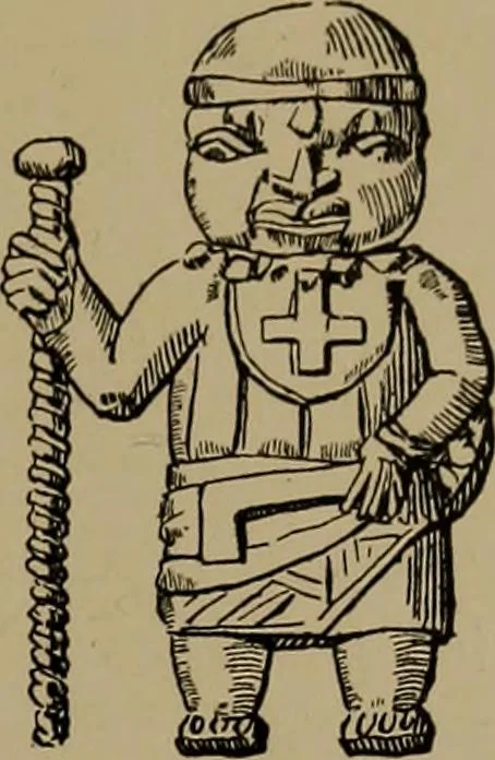 An illustration from Great Benin; its customs, art and horrors, 1903, leaf 209