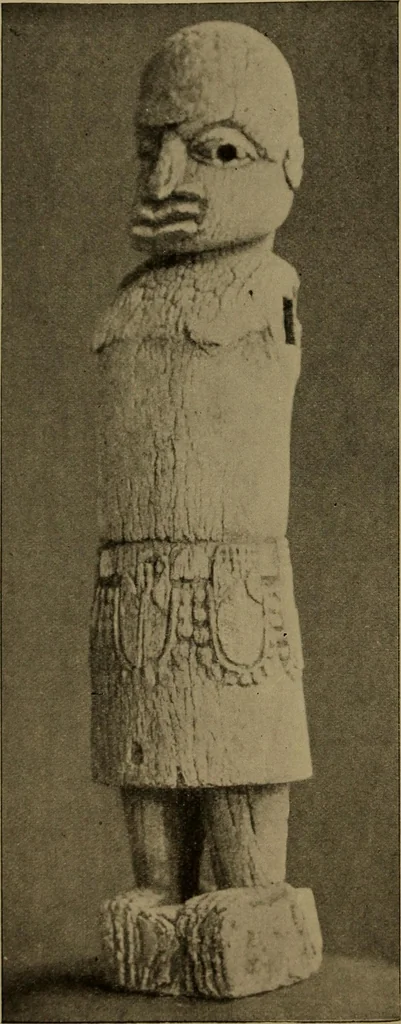 An illustration from Great Benin; its customs, art and horrors, 1903, leaf 214