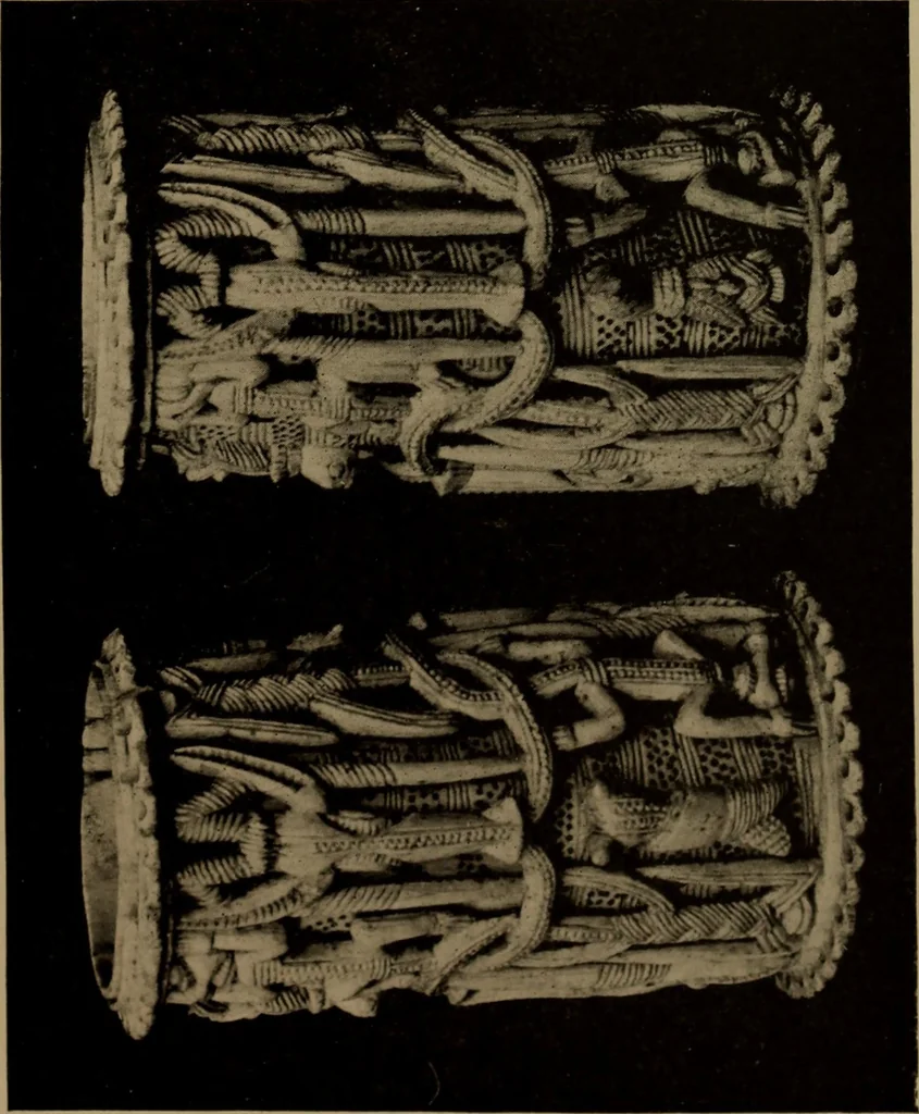 An illustration from Great Benin; its customs, art and horrors, 1903, leaf 217