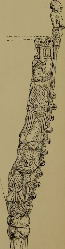 An illustration from Great Benin; its customs, art and horrors, 1903, leaf 218