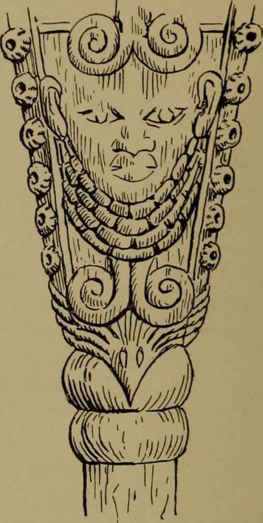 An illustration from Great Benin; its customs, art and horrors, 1903, leaf 220