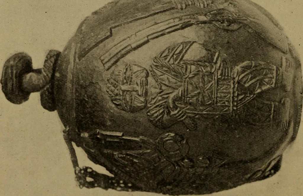 An illustration from Great Benin; its customs, art and horrors, 1903, leaf 222