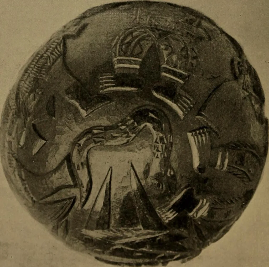 An illustration from Great Benin; its customs, art and horrors, 1903, leaf 224