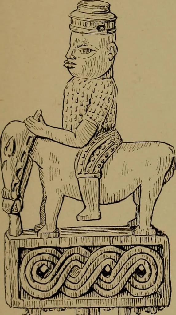 An illustration from Great Benin; its customs, art and horrors, 1903, leaf 227