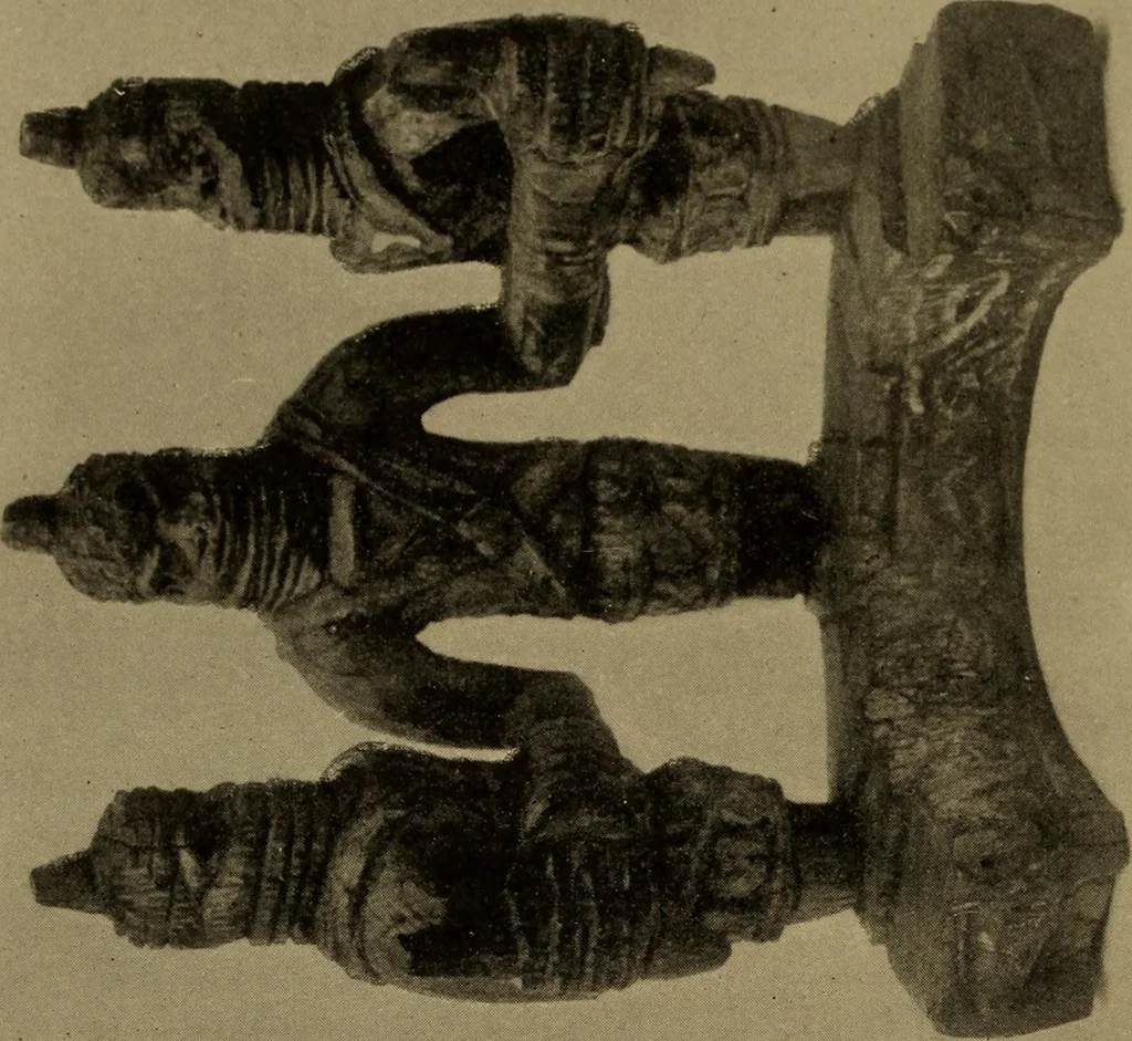 An illustration from Great Benin; its customs, art and horrors, 1903, leaf 228