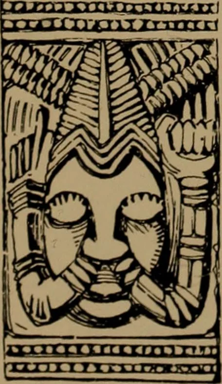 An illustration from Great Benin; its customs, art and horrors, 1903, leaf 229